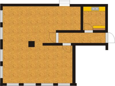 Old Stringfactory - Floor plan of the function room